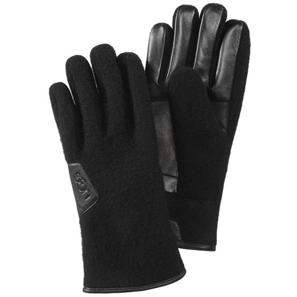 UGG Other - NWOT!! UGG® Men's Leather-Trimmed Smart Gloves